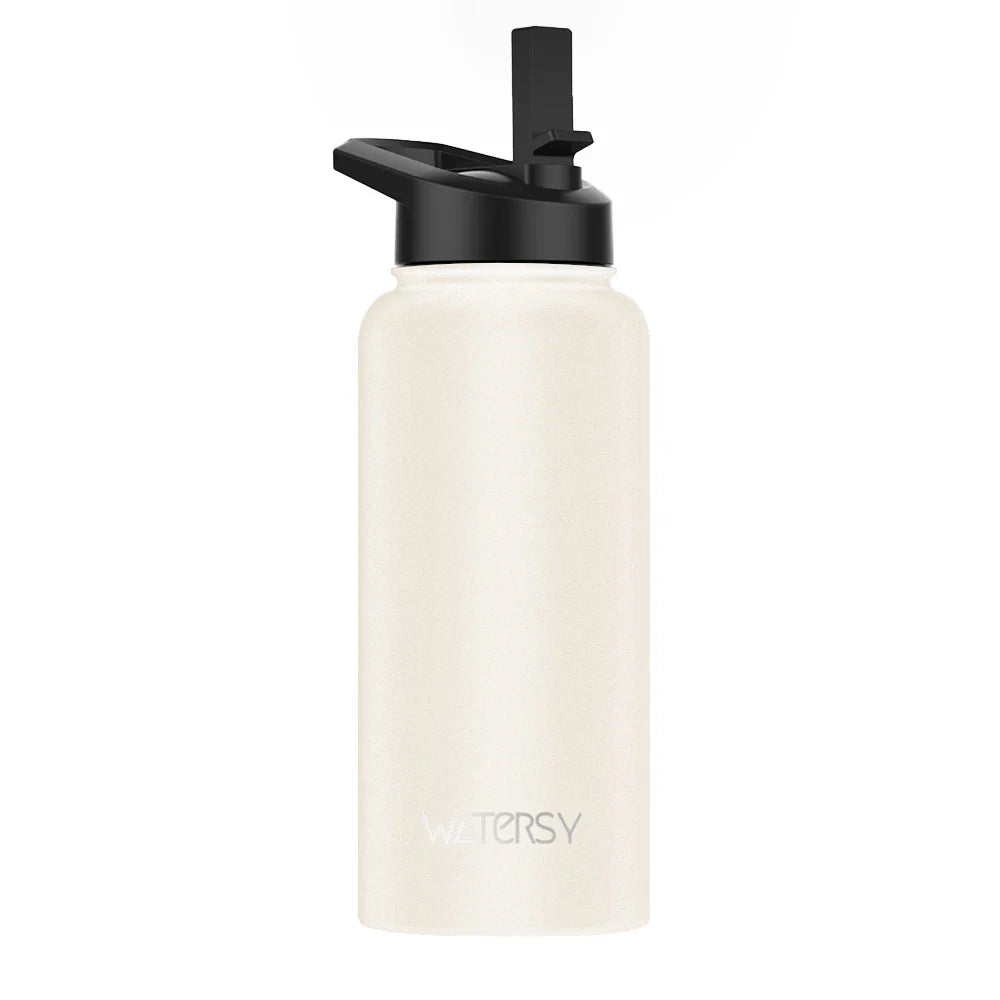 900ML Stainless Steel Thermal Mug with Handle Large Capacity Insulated Cup Office and Home Tumbler Outdoor Sports Water Bottle