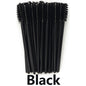 ANNAFRIS 50Pcs  Disposable Eyelash  Brush Soft Head Crystal Eyebrow Brush Lash Extension Brush  Mascara Wand Makeup Tool