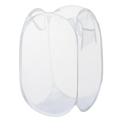 1/3Pcs Dirty Clothes Basket Skeleton Ventilated Foldable Easy Storage Portable Large Capacity Clothes Basket