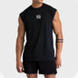 2025 Summer new Gym Vest Men broad shoulder Sleeveless Sports Tank Top quick-dry mesh Fitness T-shirt Running Tank Top men tops
