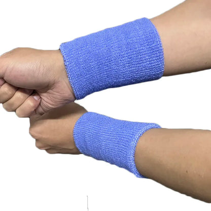2 Pcs Towel Sports Wristbands Tennis Sweat Bands Wrist Guard For Basketball Volleyball padel Fitness Sweatbands Wrist Wrap Cuff
