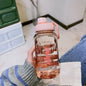 1 Liter Sport Bottle with Filter Big 800ml Drinking Bottle Kettle Water Bottle Waterbottle Cup for Boiling Water