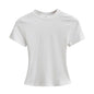2024 New High Quality Casual T shirt Sexy Slim Short Sleeves Fashion Trend Solid Women Clothing y2k Tops
