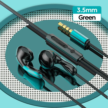 For Samsung Headphones HiFi Bass Stereo Volume Control With Mic Type C 3.5mm Eadphones For Galaxy S24 S23 S22 S21 Ultra Note 20