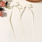 2pcs 2024 New Cute Ribbon Bow Headband Long Tassel Hair Clip Women's Hair Accessories Girls Party Headwear Side Clips Wholesale