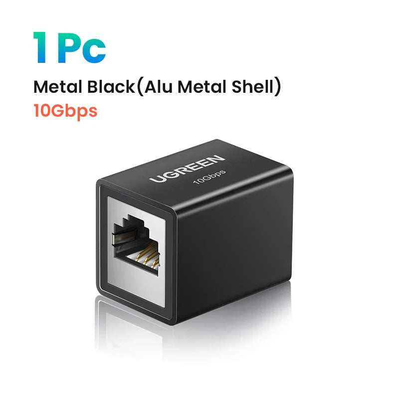 UGREEN Connecteur RJ45 Rallonge Réseau Ethernet pour Câble Ethernet Cat7 Cat6 Cat5e Adaptateur Gigabit Femelle à Femelle