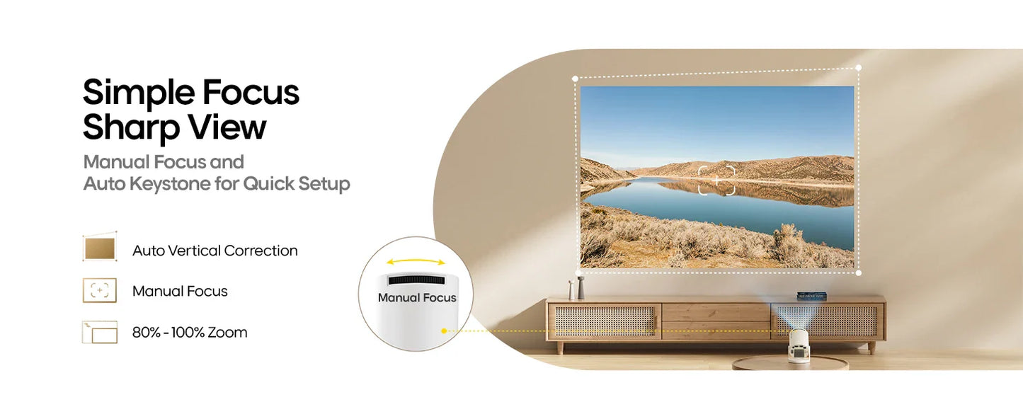 Magcubic Home Cinema Projector HY300 PRO