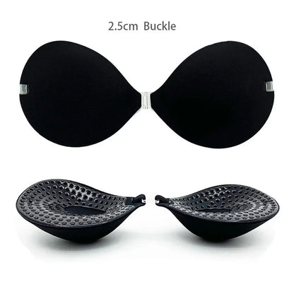 Thick Invisible Bra Thickened Chest Sticker Flat Chest Display Big Silicone Breast Sticker Bridal Wedding Dress 2.5CM/3.5CM/6CM