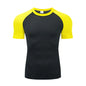 Men's T Shirt Outdoor Training Fitness Gym Jogging Running Sweatshirt Bat/-Man Compression Shirts Tight Elastic Breathable
