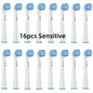 16/20PCS Brush Head nozzles for Oral B Electric Toothbrush Replacement Head Refill Sensitive Floss Cross Action for Oralb