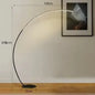 Nordic LED Corner Floor Lamp Simple Black White Floor Light For Dining Room Living Room