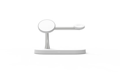 3 in 1 Wireless Charger Stand Magnetic For iPhone 12 13 14 15 Fast Charging Station for Apple Watch 9 8 7 6 5 Airpods 2 3 Pro