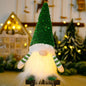 1~4pcs 2024 Christmas Doll Elf Knitted Gnome with Led Night Light Christmas Decorations for Home Xmas Navidad New Year 2025 Gift