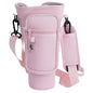 40oz Neoprene Water Bottle Carrier Bag For Stanley Quencher Cup Sleeve with Adjustable Shoulder Strap Water Bottle Holder Pouch