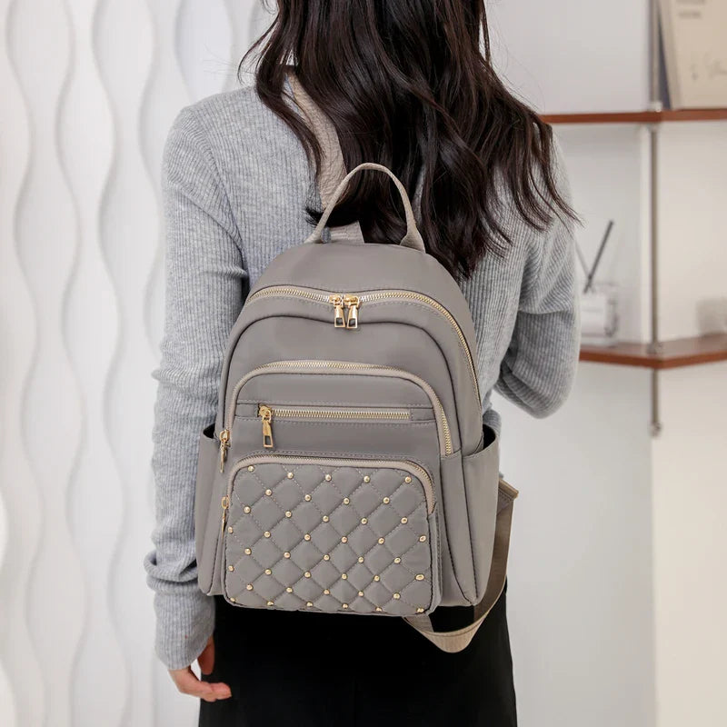 Sac à Dos Mode Femme, Sacs à Dos en Nylon de Haute Qualité, Grand Sac de Voyage pour Femmes, Grands Cartables pour Filles Adolescentes, Sac à Bandoulière