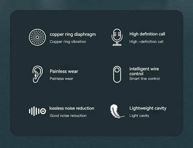 Wired Earphone 3.5mm AUX/Type C HiFi Surround Heavy Bass With MIC In-Ear Game Music Headsets For Samsung Huawei Xiaomi iPad PC