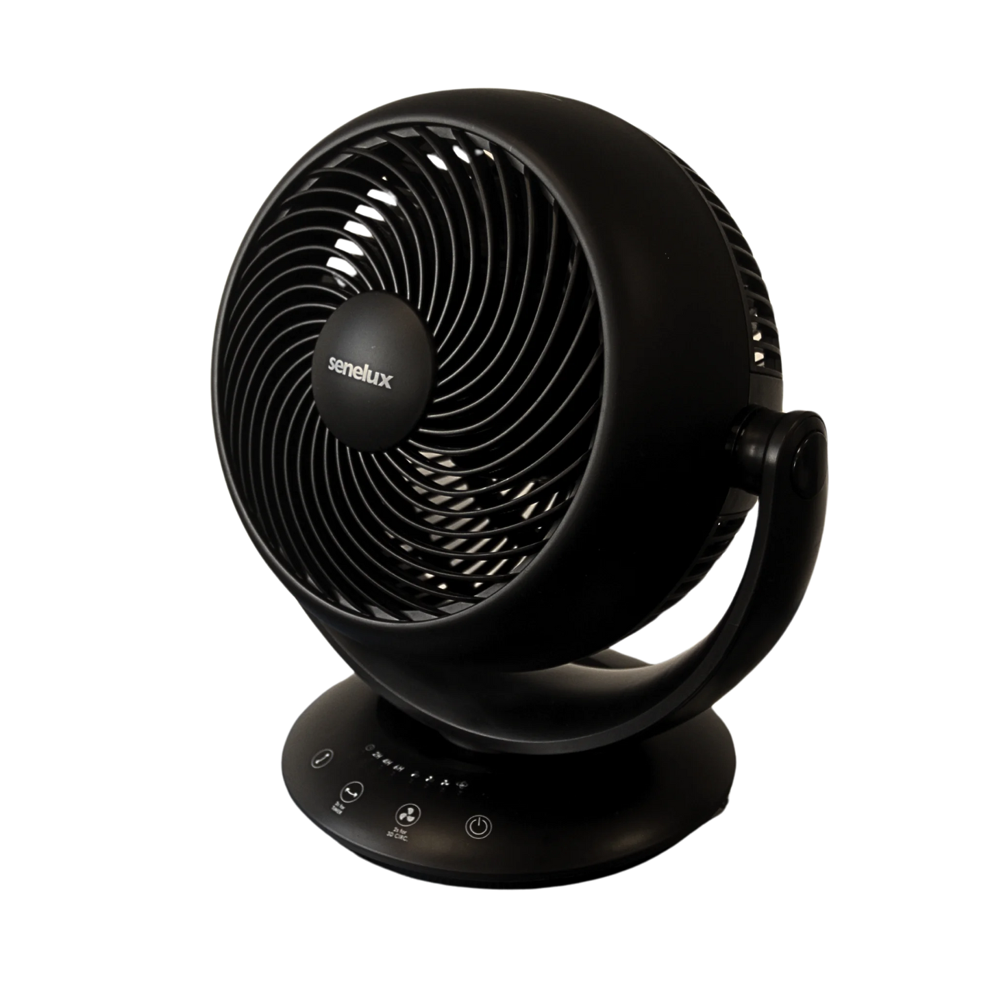 Senelux 8 Inch Cooling Fan with Remote Control, Automatic Oscillation