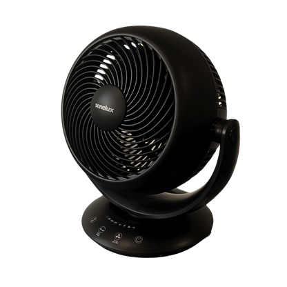 Senelux 8 Inch Cooling Fan with Remote Control, Automatic Oscillation