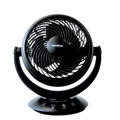 Senelux 8 Inch Cooling Fan with Remote Control, Automatic Oscillation