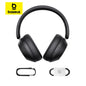 Casque Bluetooth sans fil Baseus Bass 30 Max – Bluetooth 5.3 – Écouteurs supra-auriculaires à diaphragme de 40 mm avec basses renforcées et latence ultra-faible – Autonomie 50h