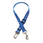 Dog Car Safety Belt Dog Safety Belt with Damping Belt and Reflective Line Adjustable Length Suitable Any Dog