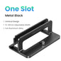 UGREEN Vertical Laptop Stand For MacBook Air Pro Triple Slots Aluminum Notebook Stand For MacBook Pro Tablet iPad Phone Holder
