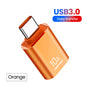 10A OTG USB 3.0 To Type C Adapter USB Female To Type c Male Fast Charging adadpter OTG USB C For Xiaomi Samsung Laptop PC