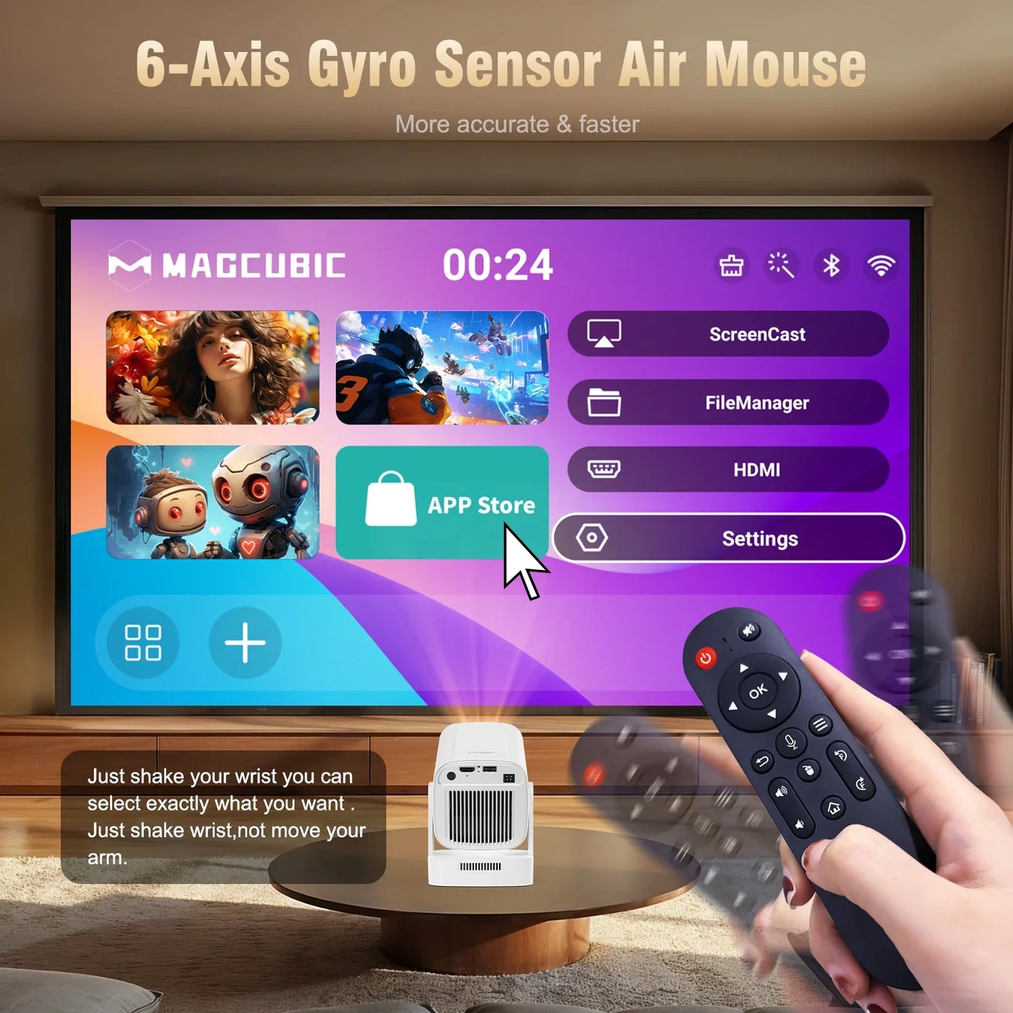 Magcubic HY310 Mini Projector