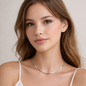 Collier ras du cou Catalina Luxe Argent