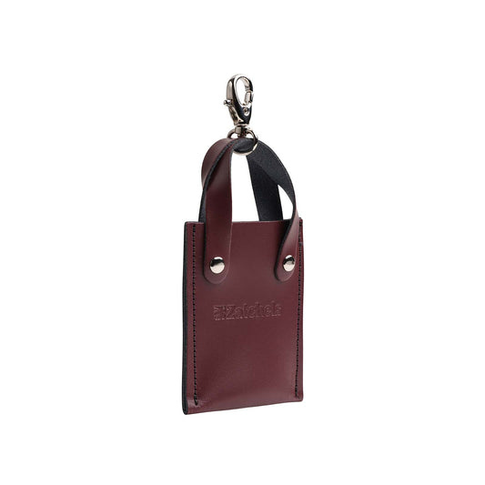 Charm de mini cabas - Rouge Marsala
