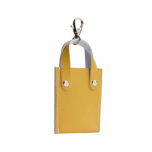 Charm mini sac cabas - Jaune Ocre
