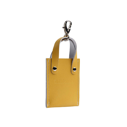 Charm mini sac cabas - Jaune Ocre