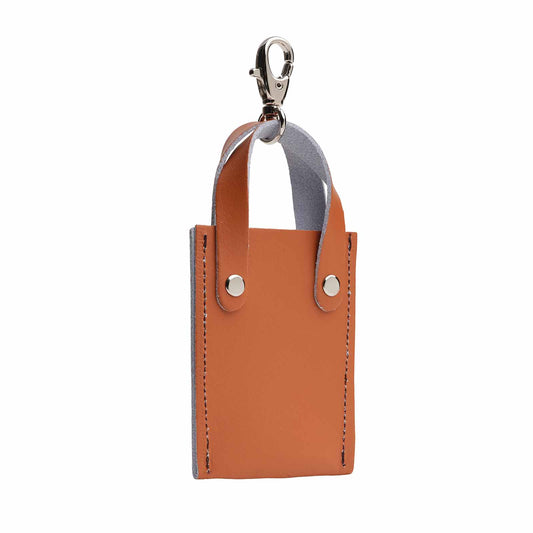 Charm de sac cabas mini - Orange brûlé