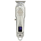 VGR V-261 8W USB Metal Professional Hair Clipper with LED Digital Display (Silver)
