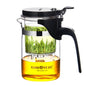 KAMJOVE Théière élégante à bulles, Théière de bureau, Théière à fleurs, Service à thé en verre résistant à la chaleur, Modèle : K-200 400ML