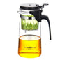 KAMJOVE Elegant Cup Bubble Teapot Office Flower Teapot Heat-resistant Glass Tea Set, Model:K-202 750ML
