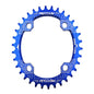 MOTSUV Narrow Wide Chainring MTB  Bicycle 104BCD Tooth Plate Parts(Blue)