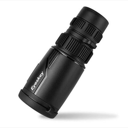 Télescope monoculaire étanche Eyeskey 8-24X42 à zoom, télescope HD à tube unique pour téléphone portable