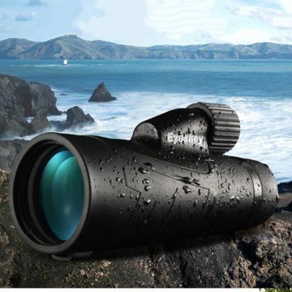 Télescope monoculaire portable Eyeskey Outdoor HD, jumelles, télescope mobile, monoculaire de vision nocturne à faible luminosité, télescope de pêche (8X42)