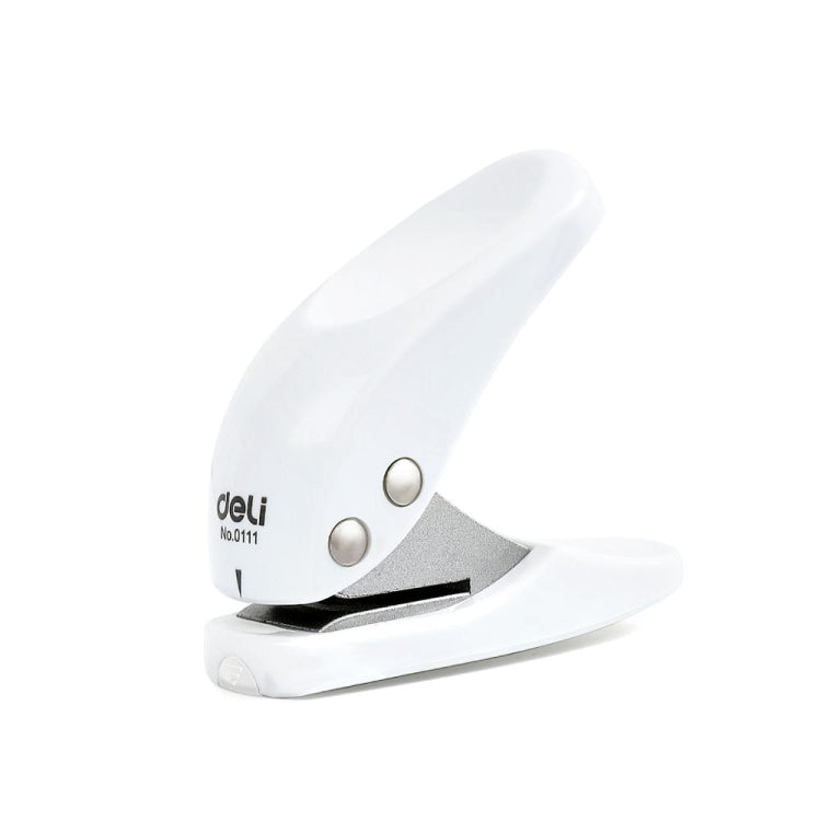 Deli Mini Small Hole Punch Single Circular Hole Punch Machine Manual Hole Punch, Size: 6x5.5cm, Random Color Delivery