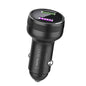 Chargeur de Voiture QIAKEY GX789 Double USB Charge Rapide (Noir)