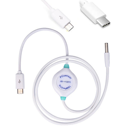 Sonde thermomètre USB pour téléphone portable, détection de la température des aquariums (Micro), pour lait en poudre