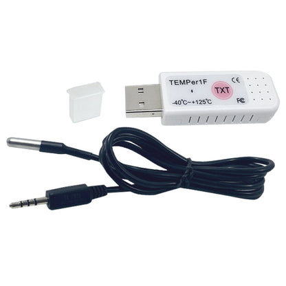 Thermomètre étanche USB TEMPer1F - Sonde de température - Surveillance d'aquarium