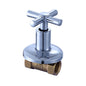 Tap Water Switching Valve Water Pipe Main Gate 4 Points Inner Wire Tooth Copper Submerged Valve(72-0001)