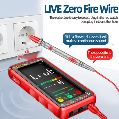 ANENG 682 Smart VA Reverse Display Automatic Range Rechargeable Multimeter(Red)