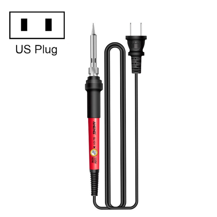 ANENG 60W Adjustable Temperature Electric Soldering Iron Welding Tool, US Plug(SL101)