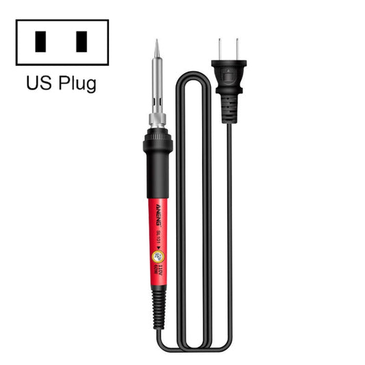 Fer à souder électrique ANENG 60W à température réglable, prise américaine (SL101)