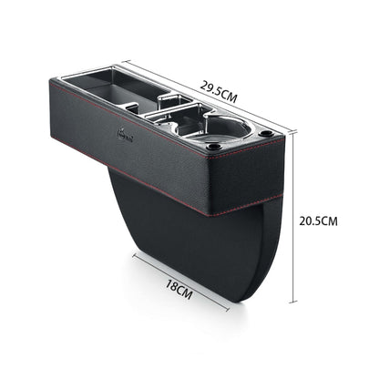 SUSISUN SNH010 Car Seat Gap Storage Box, Style:Co-driver(Black)