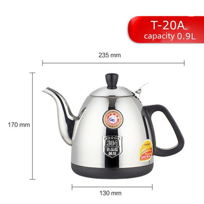 T-20A 0.9L Accessoires de Bouilloire Électrique KAMJOVE Théière en Acier Inoxydable 304