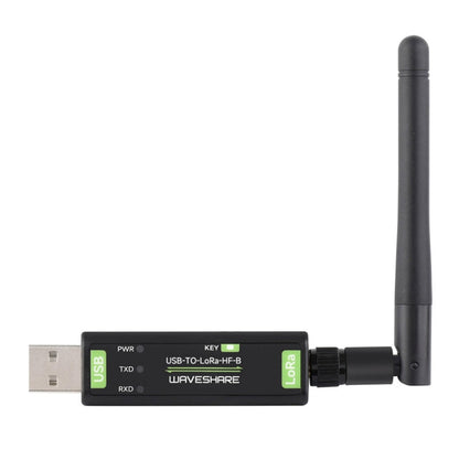 2pcs Waveshare 24516  USB To LoRa Data Transfer Module Based On SX1262 HF Version Using XTAL Crystal Oscillator